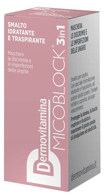 Dermovitamina Micoblock Smalto Idratante Nude 5 ml