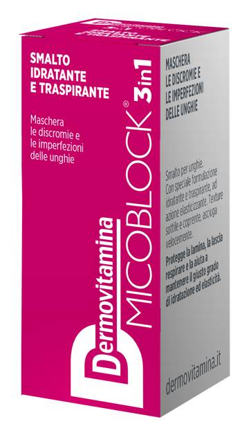 Dermovitamina Micoblock Smalto Idratante Fuxia 5 ml