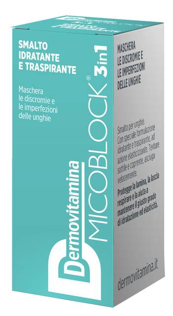 Dermovitamina Micoblock Smalto Idratante Turchese 5 ml