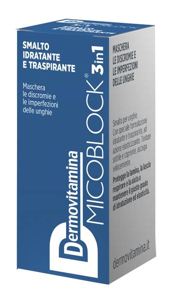 Dermovitamina Micoblock Smalto Idratante Blu 5 ml