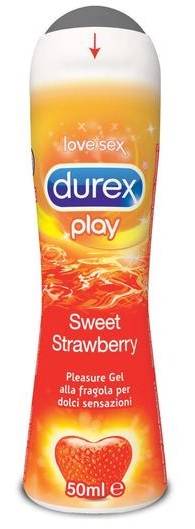 Durex Play Gel Sweet Strawberry Lubrificante alla Fragola 50 ml