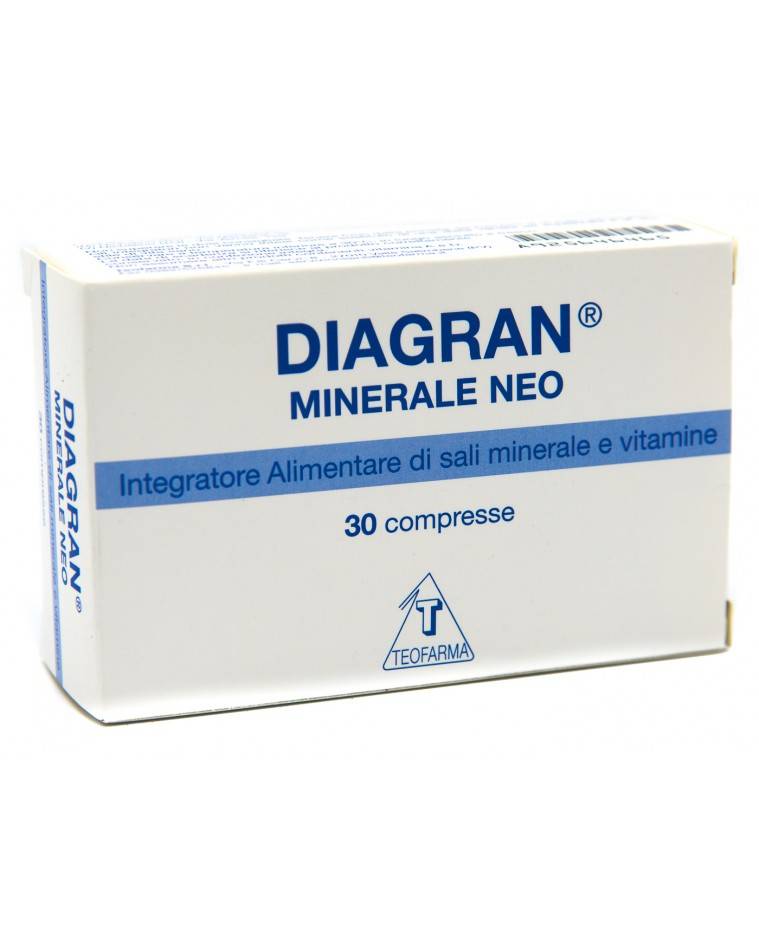 Diagran Minerale Neo Integratore Sali Minerali e Vitamine 30 compresse