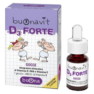 Buona Buonavit D3 Forte Gocce Integratore Vitaminico Bambini 12 ml