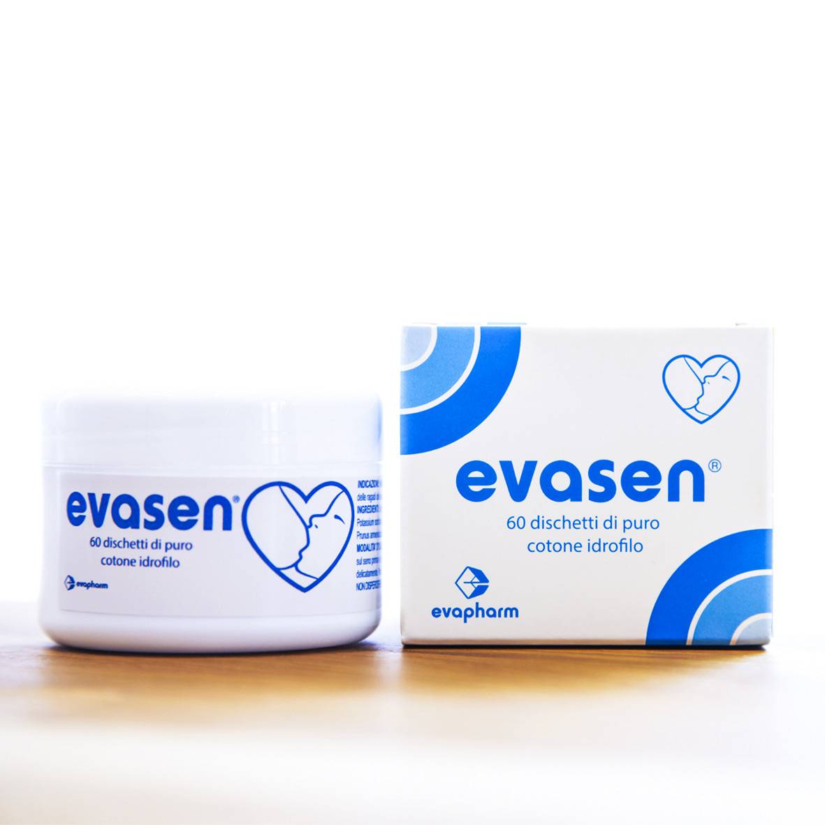 Evapharm Evasen Dischetti Idrofili per Ragadi Seno 60 dischetti