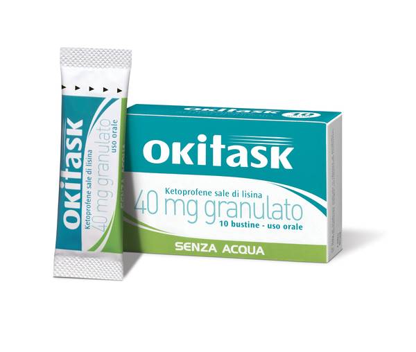 Okitask Granulato Senza Acqua 40 mg - 10 Bustine