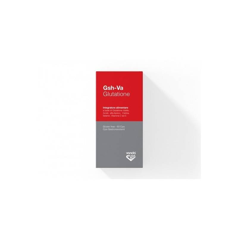 Vanda Omeopatici GSH - VA Glutatione Integratore Antiossidante 60 capsule