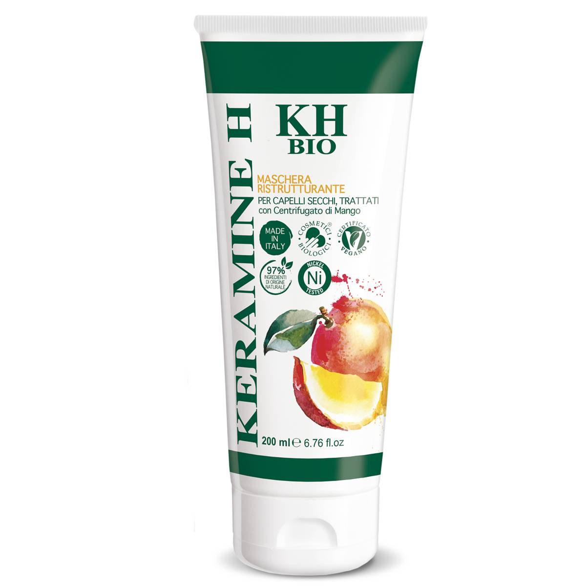 Keramine H Bio Maschera Ristrutturante Capelli Secchi 200 ml