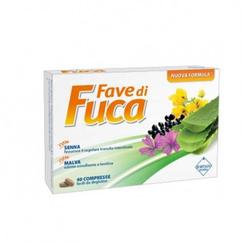 Fave di Fuca Nuova Formula Senna e Maca Integratore Transito Intestinale 40 compresse