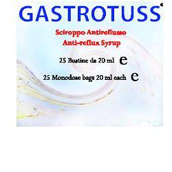 Gastrotuss Sciroppo antireflusso 25 bustine monodose da 20 ml