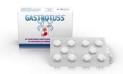 Gastrotuss Dispositivo medico antireflusso 30 Compresse masticabili