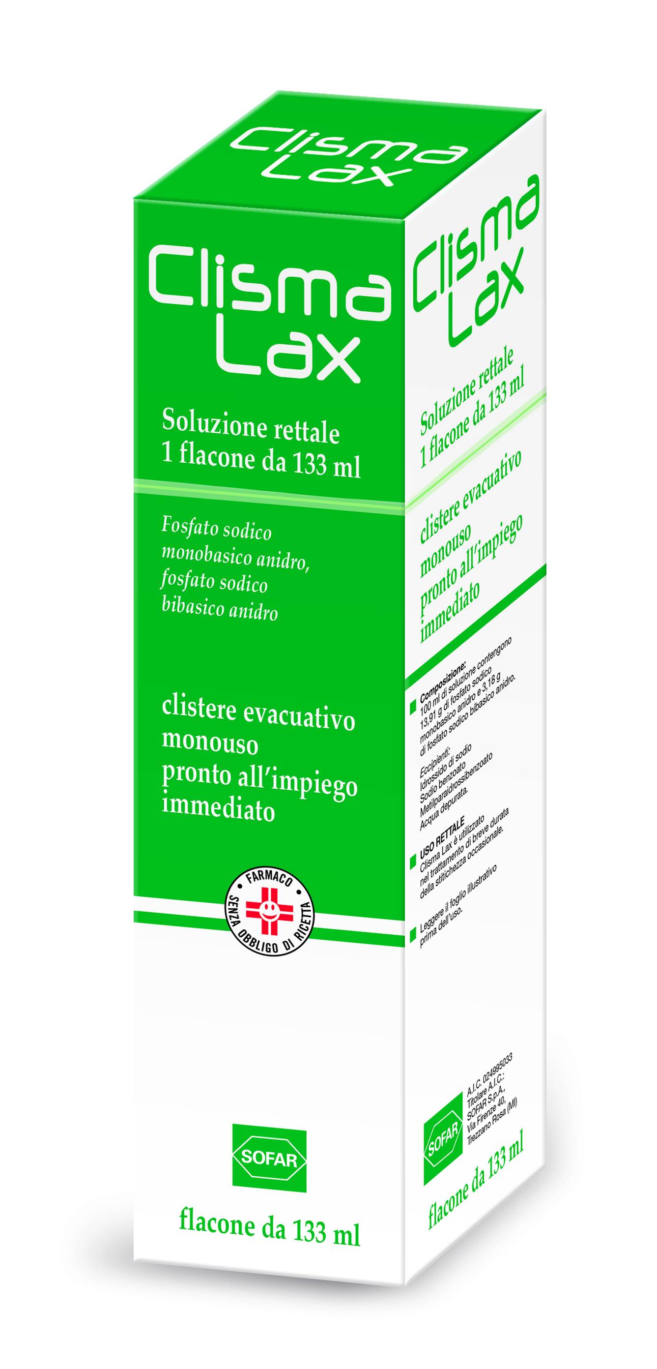 Sofar Clisma Lax Clistere 133 ml