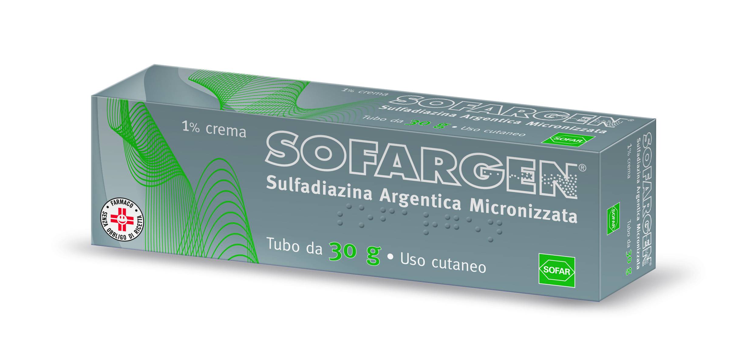 Sofar Sofargen 1% Crema contro ustioni - Formato: 30 g