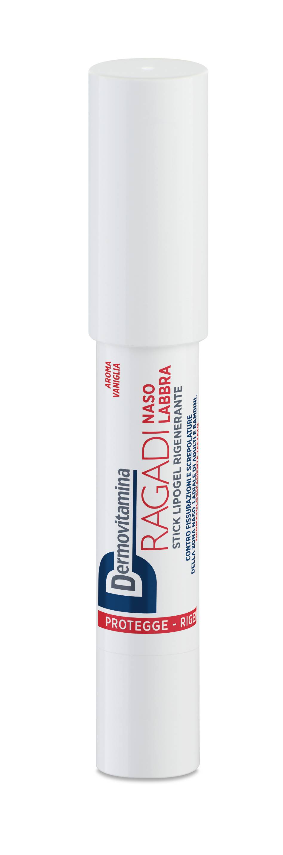 Dermovitamina Ragadi Naso - Labbra Stick Lipogel Riparatore 3 ml
