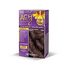 Biokeratin ACH8 Tinta Vegetale per Capelli Colore 5/D Castano Chiaro Dorato