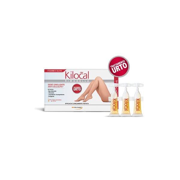 Kilocal Siero Snellente Anticellulite Gambe e Glutei 10 fiale