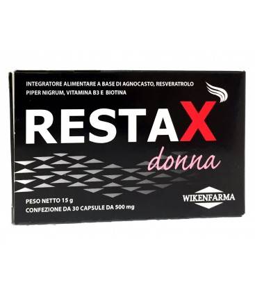 Restax Donna Integratore Anticaduta Capelli 30 capsule