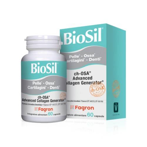 Fagron Biosil Integratore per la Produzione di Collagene 60 capsule