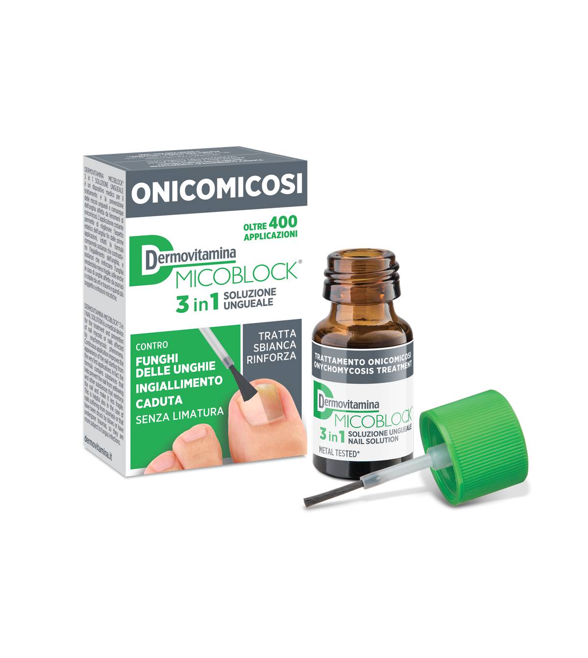 Dermovitamina Micoblock Soluzione Ungueale Trattamento Onicomicosi