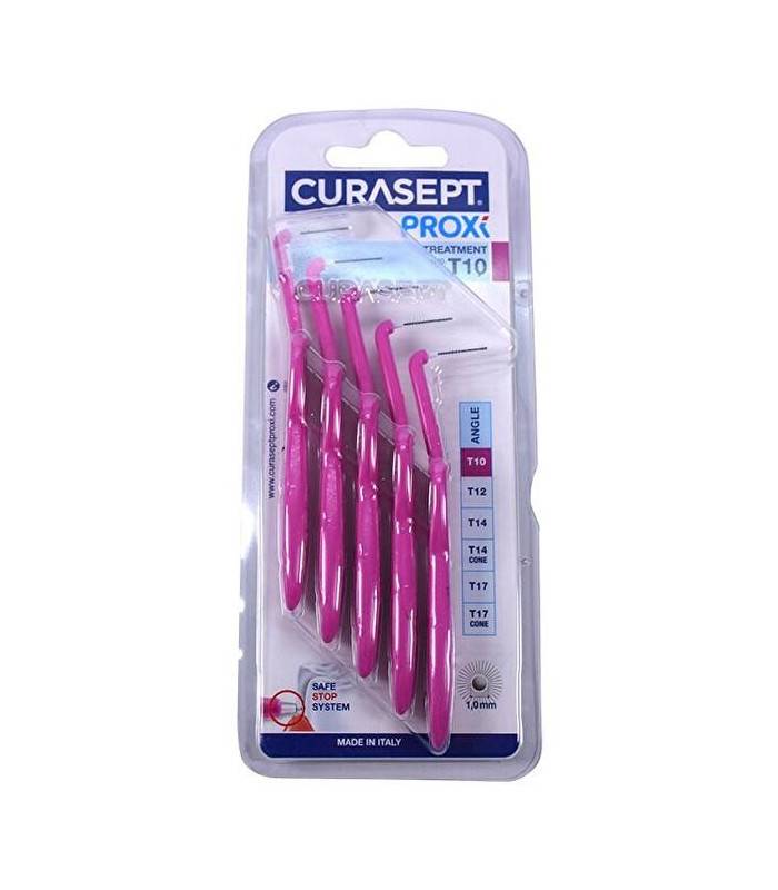 Curasept Proxy Angle T10 Scovolino Interdentale Fuxia 5 Pezzi