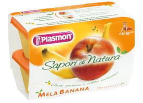Plasmon Omogeneizzato Sapori di Natura Mela e Banana