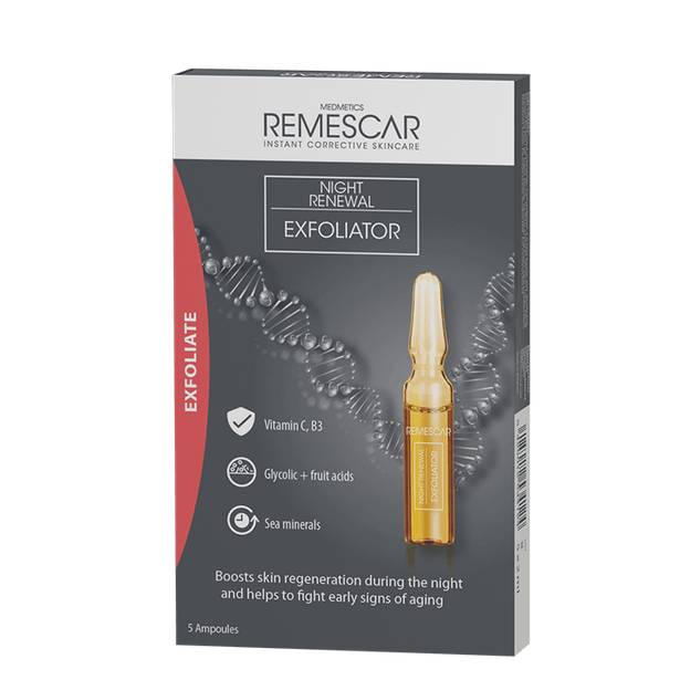 Remescar Esfoliante Rigenerante Notte 5 fiale