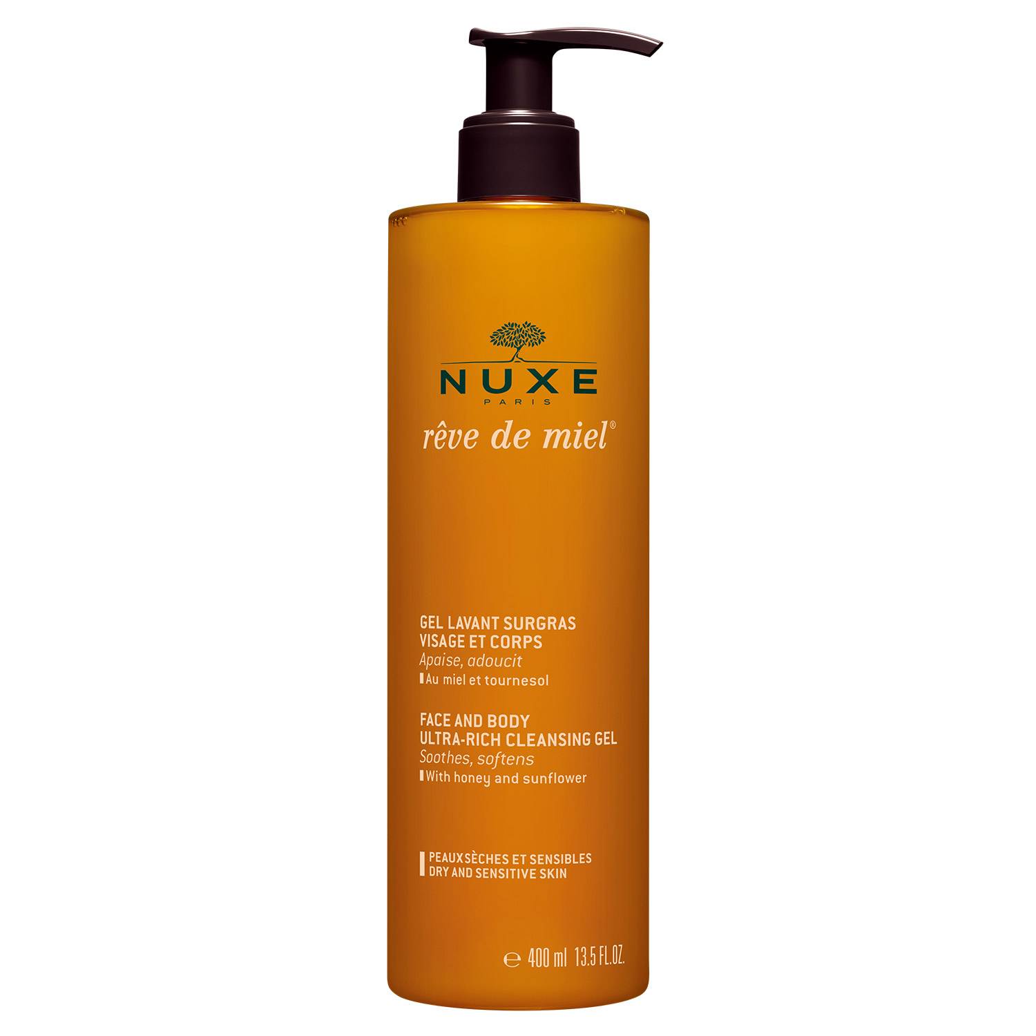 Nuxe Rêve De Miel Gel Doccia Viso E Corpo Al Miele 400ml