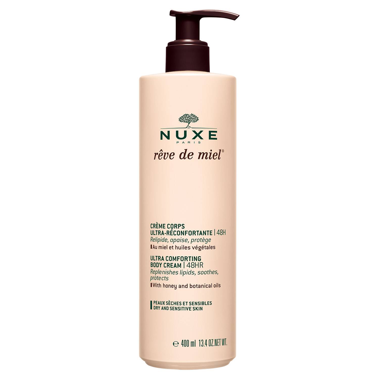 Nuxe Rêve De Miel Crema Corpo Ultra - Comfort 48H Al Miele 400ml