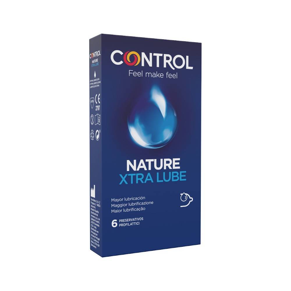Control New Nature 2,0 Xtra Lube 6 Pezzi