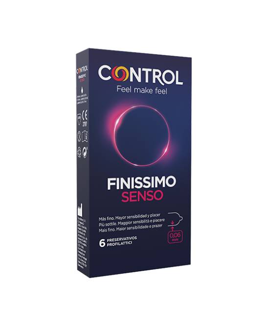 Control Finissimo Senso Profilattici 6 pezzi
