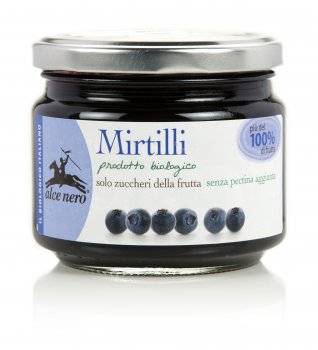 Alce Nero Composta di frutta Composta di mirtilli biologici 270 g