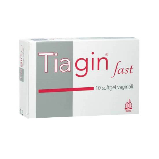 Tiagin Fast Trattamento delle infezioni vaginali 10 Softgel