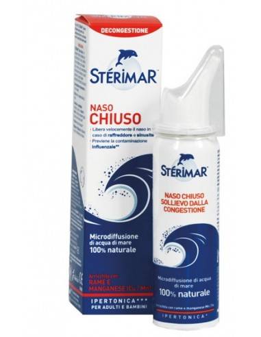 Laboratorio Balducci Sterimar Ipertonico Spray utile per il Naso Chiuso 50 ml