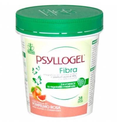 Nathura Psyllogel Fibra Integratore per il Benessere Intestinale Gusto Pompelmo Rosa 170 g