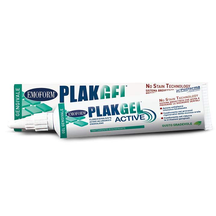 Polifarma Plakout Active Gel gengivale antiplacca 30 ml