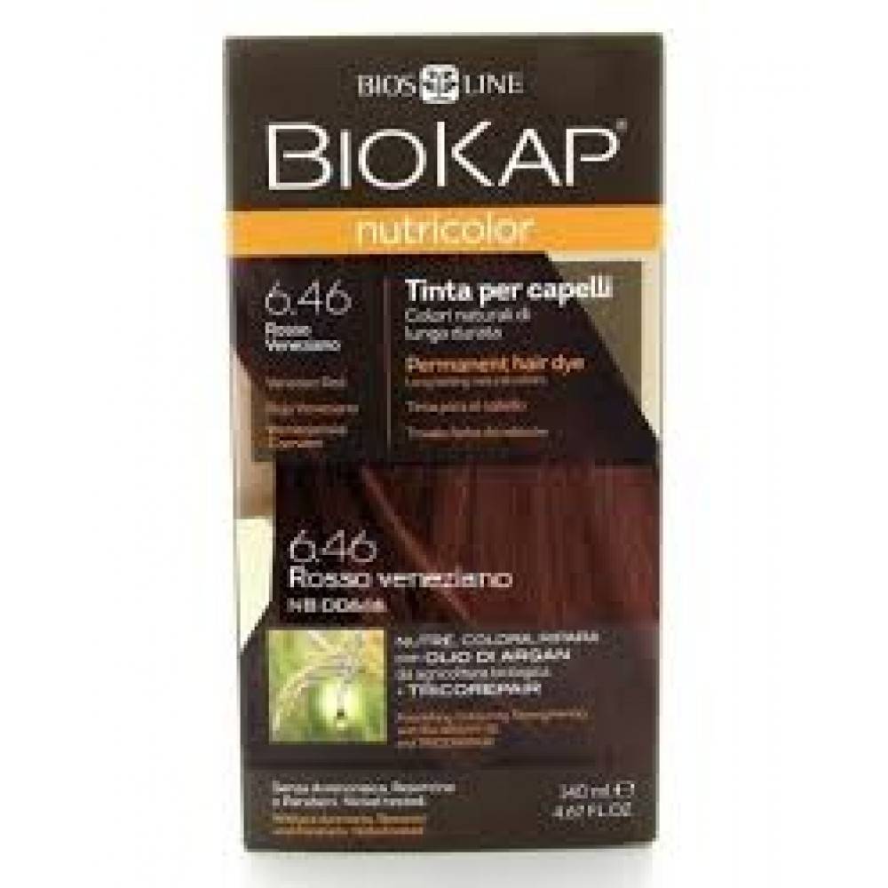 Bios Line BioKap Nutricolor Tinta Colore 6.46 Rosso Veneziano
