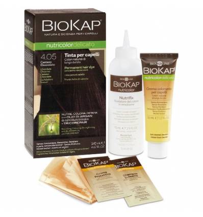 Bios Line BioKap Nutricolor Delicato Tinta per Capelli 4.05 Castano Cioccolato
