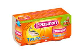 Plasmon Omogeneizzato alla Trota con Verdure 2 x 80 g