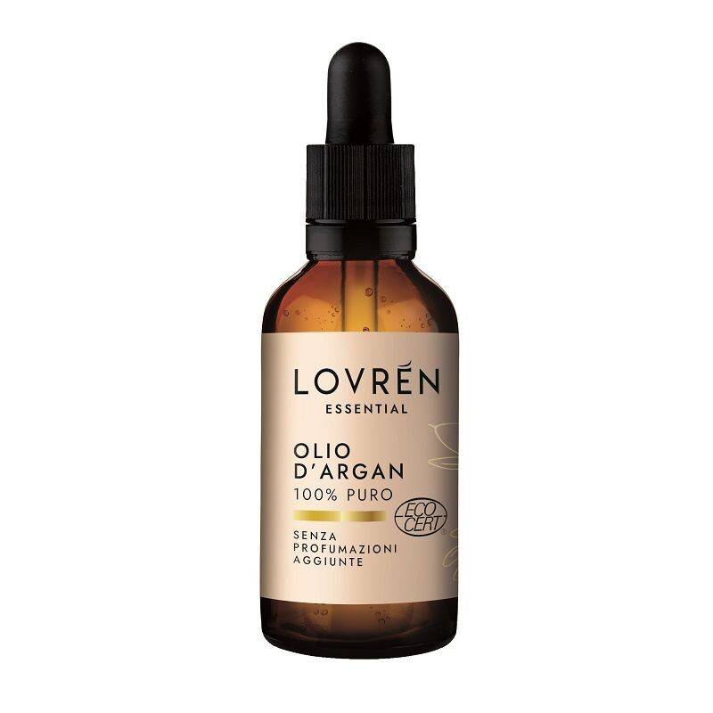 Lovren Olio di Argan per Capelli, Pelle e Unghie 30 ml