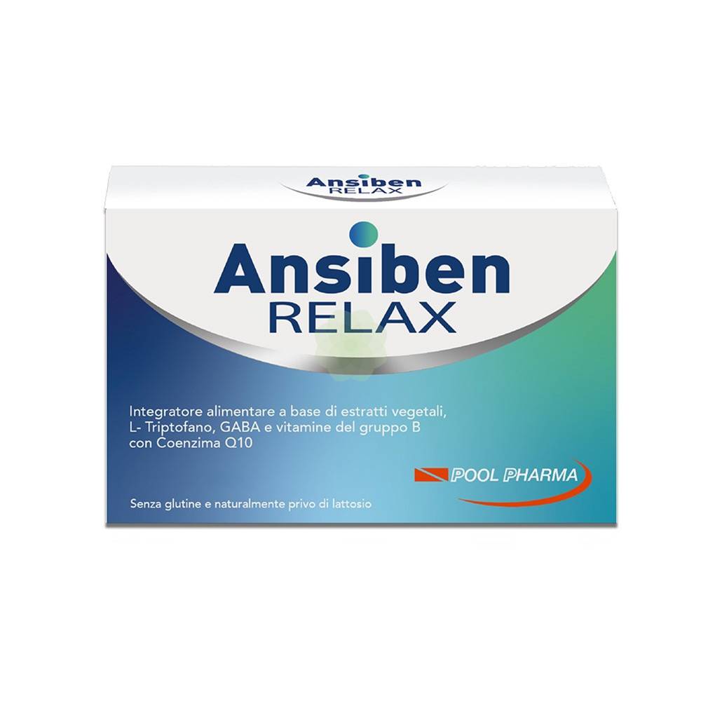 Pool Pharma Ansiben Relax Integratore per l'Umore 30 compresse