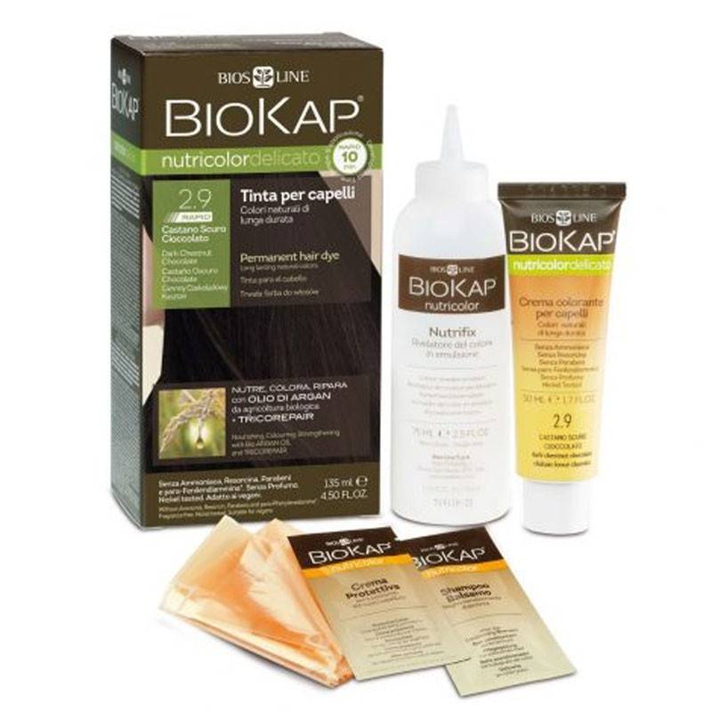 Bios Line Biokap Nutricolor Delicato Rapid 2.9 Castano Scuro Cioccolato