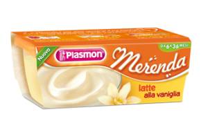 Plasmon Merenda Latte alla Vaniglia 2 x 120 g