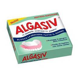 Algasiv Adesivo per Protesi Superiore 15 pezzi