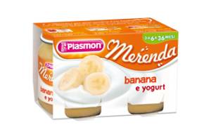 Plasmon Merenda Banana e Yogurt 2 x 120 g