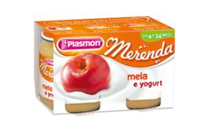 Plasmon Merenda Mela e Yogurt 2 x 120 g