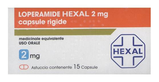 Sandoz Loperamide Hexal 2 mg 15 capsule