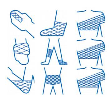 Gima Rete Tubolare Elastica Calibro 5