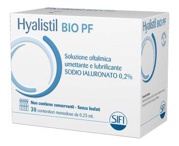 Hyalistil Bio Soluzione Oftalmica Monodose a Base di Acido Ialuronico 0,2% 30 Flaconi 0,25 ml