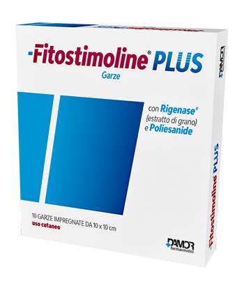 Fitostimoline Plus Garza 10 X 10 cm