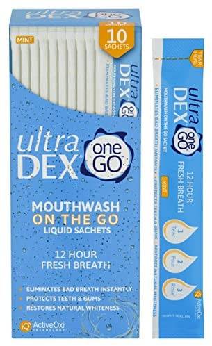 Polifarma Benessere Ultradex On The Go Collutorio 10 Bustine monodose Gusto Menta