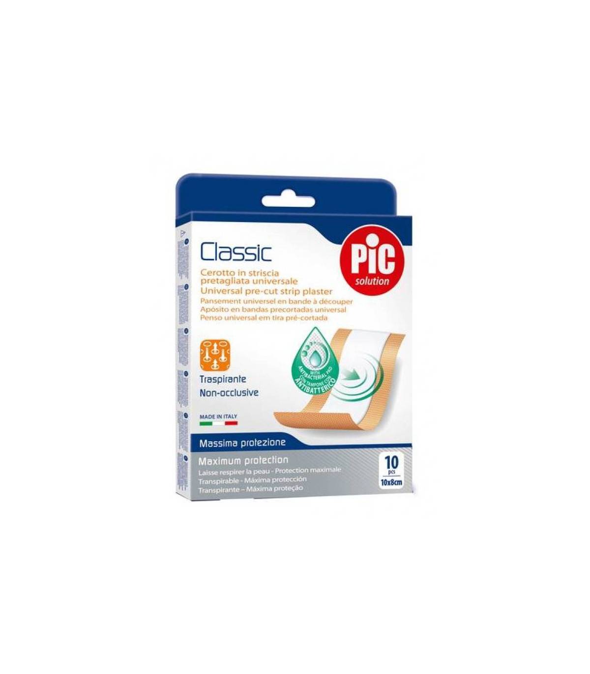 Pic Cerotto Classic Striscia 10x8 cm 10 pezzi